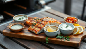 Sås till grillad lax – 10 goda recept på kalla och varma såser