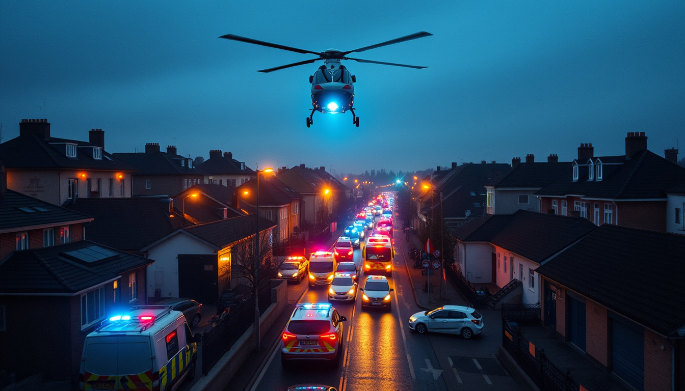 SOS Alarm händelser Göteborg: olyckor, helikopter, gängvåld